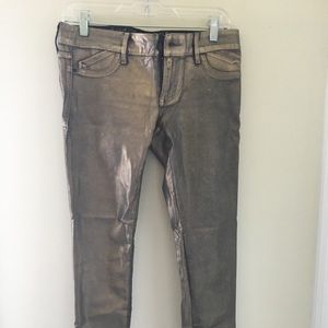 Express gold jegging jeans 🎉